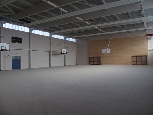 Le complexe sportif - Intérieur