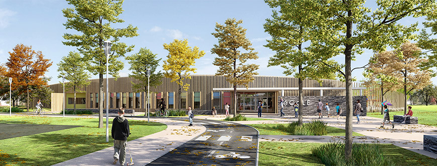 Groupe Scolaire Emilie Oberkampf - Extérieur