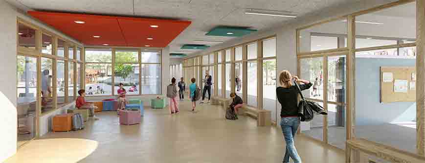 Groupe Scolaire Emilie Oberkampf - Intérieur
