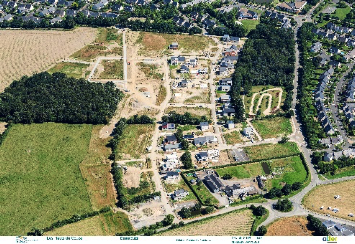 Les Hauts de Couzé - Vue aérienne